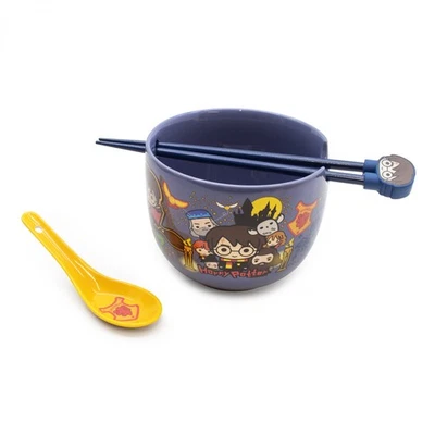 Harry Potter Chibi Mischief Ramen Bowl Bundle Purple - Image 1 of 4