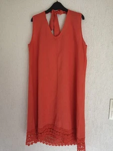 Cartoon Leinen Sommer Kleid edel Gr.36 Neu.  - Bild 1 von 8