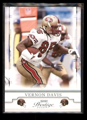 2008 Playoff Prestige #85 Vernon Davis - Image 1 of 2