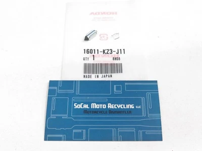 Honda CRF250R 2002-2005 CRF250X CRF450R CRF450X OEM válvula de aguja flotador Foto 1 de 2