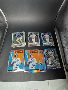 2021 Bowman Chrome Bobby Witt Jr. Prospect Mojo & Sapphire 13 Card Lot! Royals - Picture 1 of 4