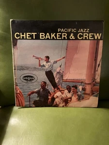 Chet Baker & Crew LP Vinyl Self-Titled Mono Pacific Jazz Vogue Records Trumpet - Picture 1 of 3