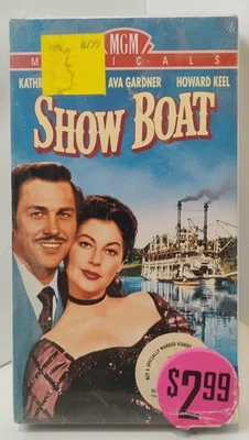Vintage 1951 Show Boat VHS 1998 Release Grayson Gardner Keel MGM Musical NEW - Image 1 of 4