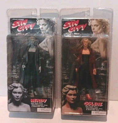 Nuevas figuras de acción Frank Miller SIN CITY Goldie y Wendy S2 JAIME KING NECA Foto 1 de 2