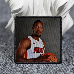 Bam Adebayo Patch Sew/Iron on with Embroidered Border for Hats, Shirts. - Picture 1 of 10