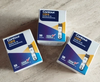3 x 50 Teststreifen Contour Care Original Ascensia - Bild 1 von 4