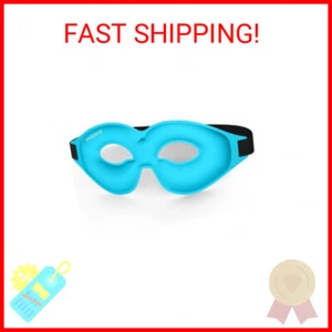 Comfytemp Cold Gel Eye Mask, Cooling Eye Ice Pack for Puffiness, Reusable Cold C - Picture 1 of 2