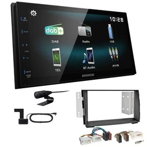 Kenwood 2-DIN Digital Autoradio DAB+ Bluetooth für KIA Venga ab 2009 schwarz - Bild 1 von 5
