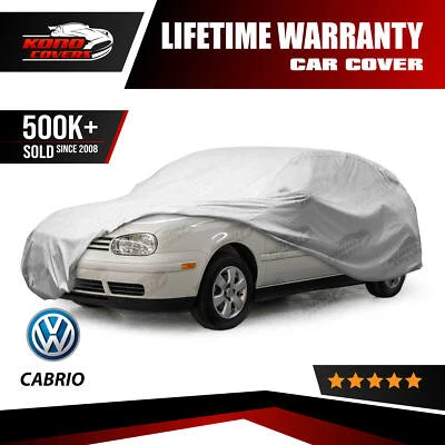 Volkswagen Cabrio 5 Layer Car Cover 1995 1996 1997 1998 1999 2000 2001 2002 - Image 1 of 4