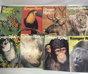 Vintage Ranger Ricks Nature Magazine Lot Of 8 From 1978 to 1983 - Bild 1 von 14