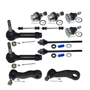 Fits 4WD Chevy Silverado 1500 Tahoe Ball Joint Tierod Pitman Idler Arm Sway Bar - Bild 1 von 1