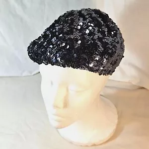 Silver/Gray Girl's Sequin Beret The Children's Place - Picture 1 of 9