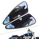 For Harley 2X Motorcycle 3D Stereo Fuel Gas Tank Stickers Waterproof Pad Decals