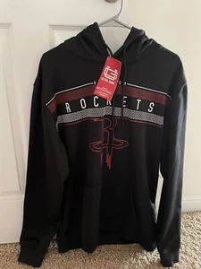 Ultra Game Houston Rockets Men's Hoodie Pullover Sweatshirt Polyester Large NWT! - Picture 1 of 6