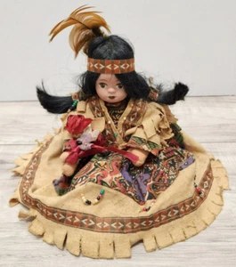 Native American Doll 6.5" - Picture 1 of 11