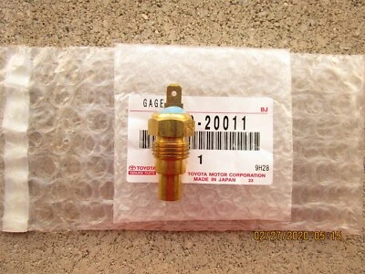 73 - 79 TOYOTA LAND CRUISER BJ40 BJ45 WATER TEMPERATURE GAUGE SENDER SWITCH NEW - Image 1 of 3