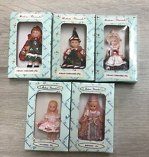 (LOT OF 5) RARE Madame Alexander  Classic Collectible Doll Pin- NEW
