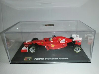 FERRARI 2012 FERNANDO ALONSO BURAGO SCALA 1/32 - Immagine 1 di 2