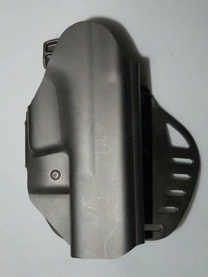 Hogue Black Holster fits 1911 and S+W 9mm, includes Paddle NEVER USED - Image 1 of 4