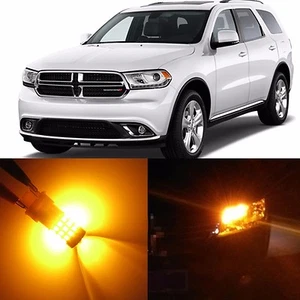 Alla Lighting Front Turn Signal Light T20 Amber LED Bulb for 11~13 Dodge Durango - Picture 1 of 6