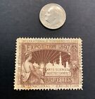 1897 Brussels Belgium International Expo Poster Stamp MH NG VF