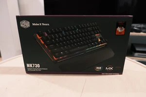Cooler Master MK730 Keyboard Cherry MX Red Mechanical Switch RGB Tenkeyless - Picture 1 of 6