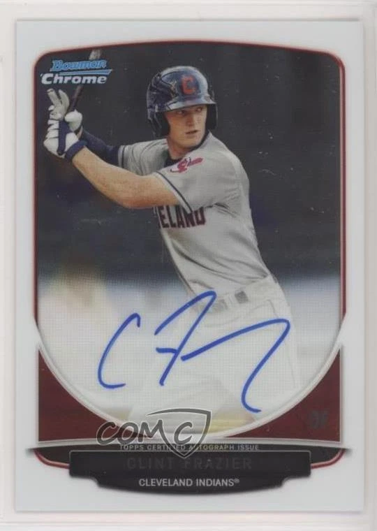 2013 Bowman Draft Chrome Prospect Auto Clint Frazier #BCA-CF Auto