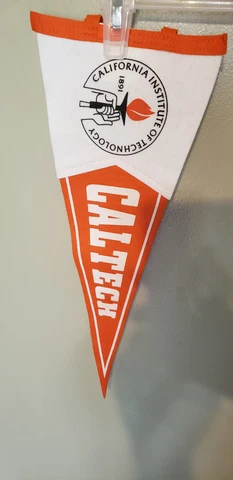 CALTECH BEAVERS  WOOL RETRO VINTAGE NCAA PENNANT 6/4/23 Cover