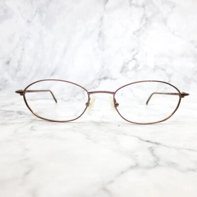 Красная овальная круглая оправа для очков Safilo Elasta 4713 R34 с полным ободком 48-17-130 - Изображение 1 из 4