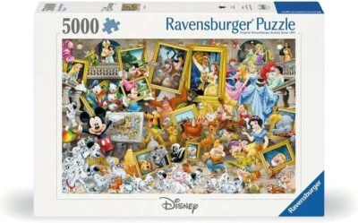 NEW SEALED Ravensburger 17432 Mickey The Artist 5000 Pc Jigsaw Puzzle USA SELLER - Image 1 of 4