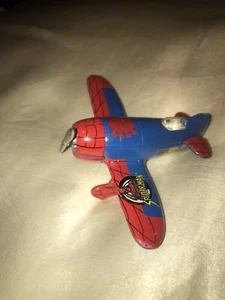 2004 Maisto Die Cast Spiderman plane Airplane 3” Gee Bee SuperSportster R - Picture 1 of 7