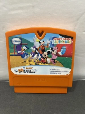 VTECH V.Smile Motion Disney Mickey Mouse Clubhouse Learning Game Cartridge.*21 - Image 1 of 2