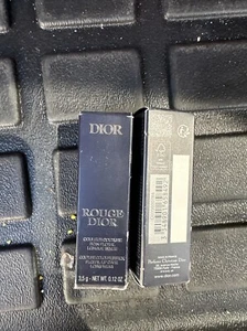 2-PACK Dior Rouge Dior Refillable Lipstick 0.12oz/3.5g New With Box - Picture 1 of 1