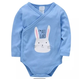 New Baby boy Easter bunny long sleeved romper 3-6 months - Picture 1 of 2