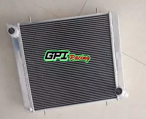 Fit Jaguar E-Type XKE 3.8L 1961-1964 962 1963 Aluminum Radiator 56MM CORE - Picture 1 of 4