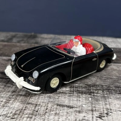 VTG Porsche 356 Diecast Car 1/32 TuWa Tin car black Tippco Porsche - Image 1 of 4