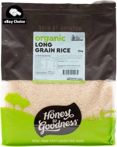 Organic White Long Grain Rice 5 Kg - Picture 1 of 12