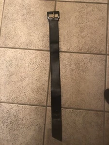 ***GUCCI**DIAMOND**VINTAGE**SHINY**BLACK BELT*** - Picture 1 of 10