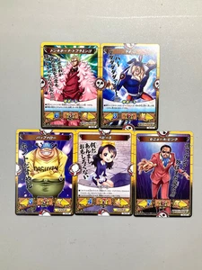 Donquixote Pirates - Bundle of 5 - One Piece Kizuna Boost Card Battle Japanese - Picture 1 of 2