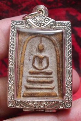 Phra Somdej,LP Toh,Phim Than Chaem,Wat Rakhang 罕见泰国佛护身符吊坠 — 第 1/4 张图片