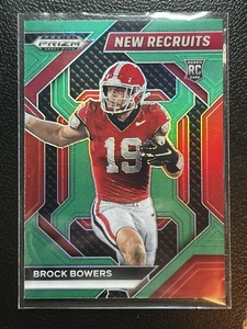2024 Panini Prizm Draft Picks - New Recruits Brock Bowers #NR-BBS Green Prizm - Picture 1 of 1