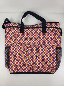 Thirty One Crossbody Organizing Utility Travel Mummy Tote Bag 31 Tropical Twist - Picture 1 of 4
