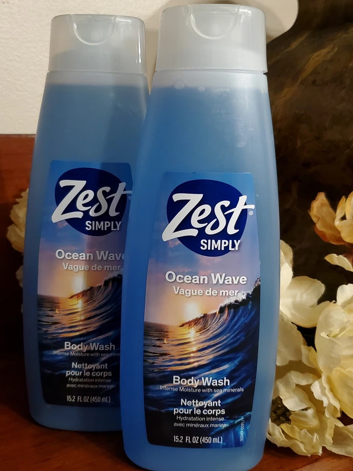 Zest Simply Body Wash in Ocean Wave 15.5 oz Traditional Classic