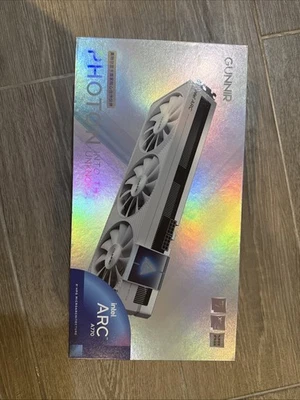 GUNNIR Graphics Card Intel Arc A770 Photon 16G OC 16G GDDR6 2400Mhz Gaming USA - Image 1 of 3