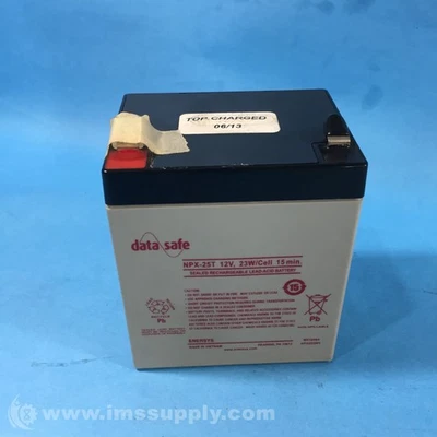 Batería recargable Enersys NPX-25T, 12 V, plomo ácido, 5 Ah FNIP Foto 1 de 4