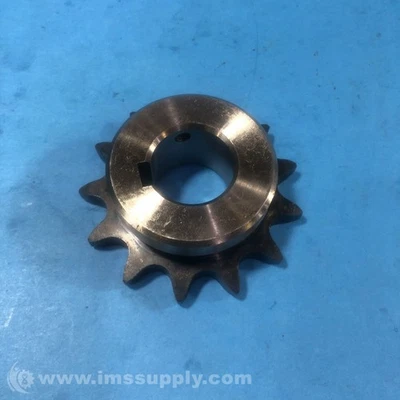 Piñón de cadena de rodillos Tsubaki RS50-13, 13 dientes nuevo en paquete Foto 1 de 4