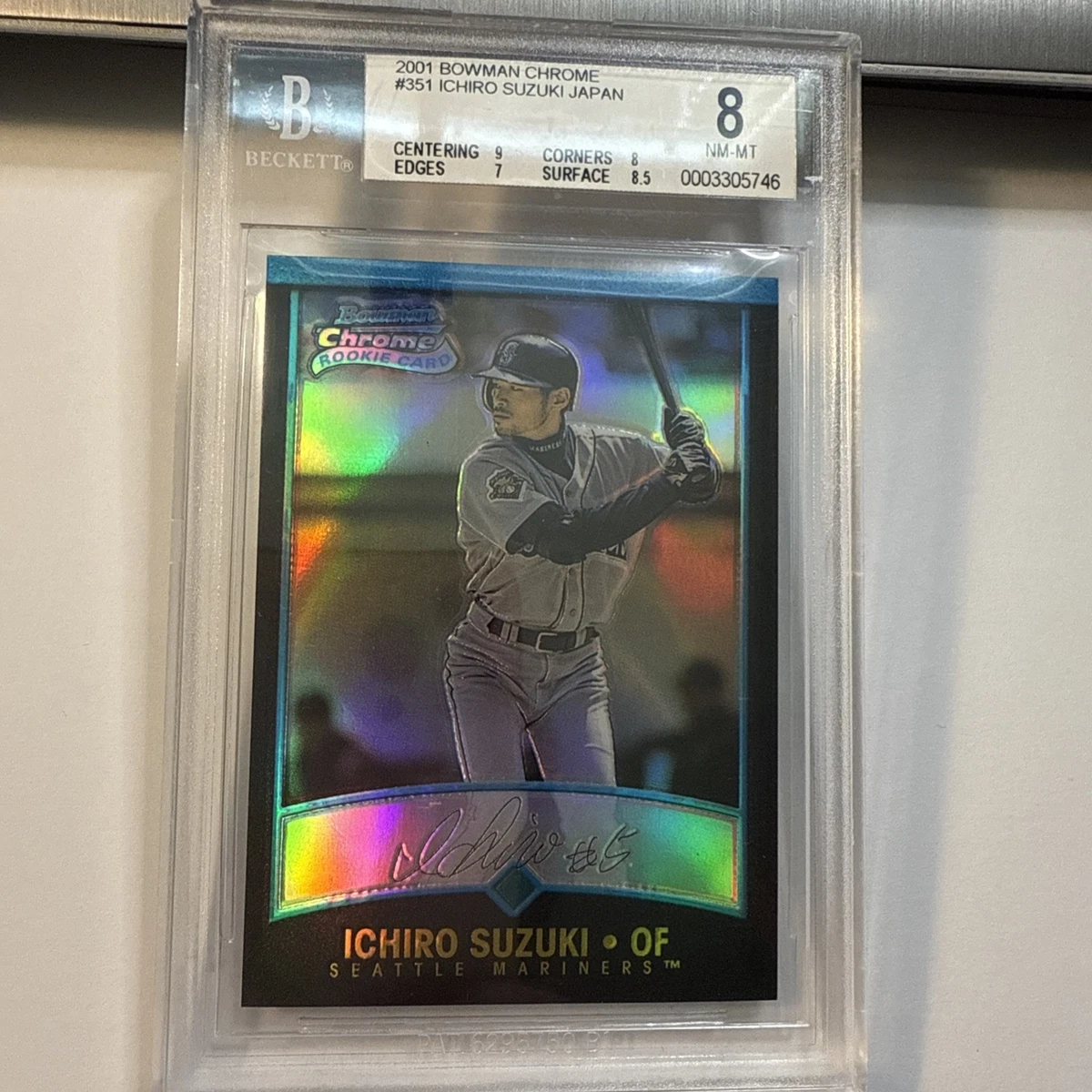 Bowman Ichiro Suzuki Rookie Baseball Sports Trading Cards