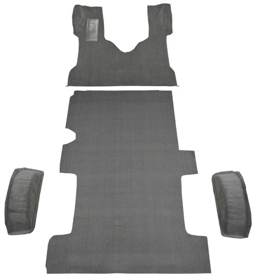 Alfombra Ford E-150 Econoline 1997-2002 - Cutpile|Regular, se adapta a gasolina o diésel Foto 1 de 4