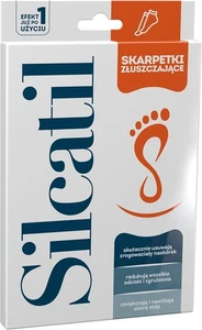 SILCATIL Exfoliating Socks Foot Callus Removes Hard Skin 1pair - Picture 1 of 4