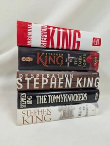 Five Stephen King ~ 1st/1st HCDJ ~ Bones Tommyknockers Despiration Insomnia Dark - Picture 1 of 9